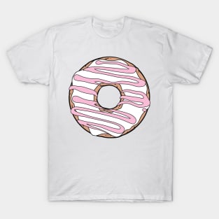 White Donut, Doughnut, Chocolate, Frosting, Icing T-Shirt